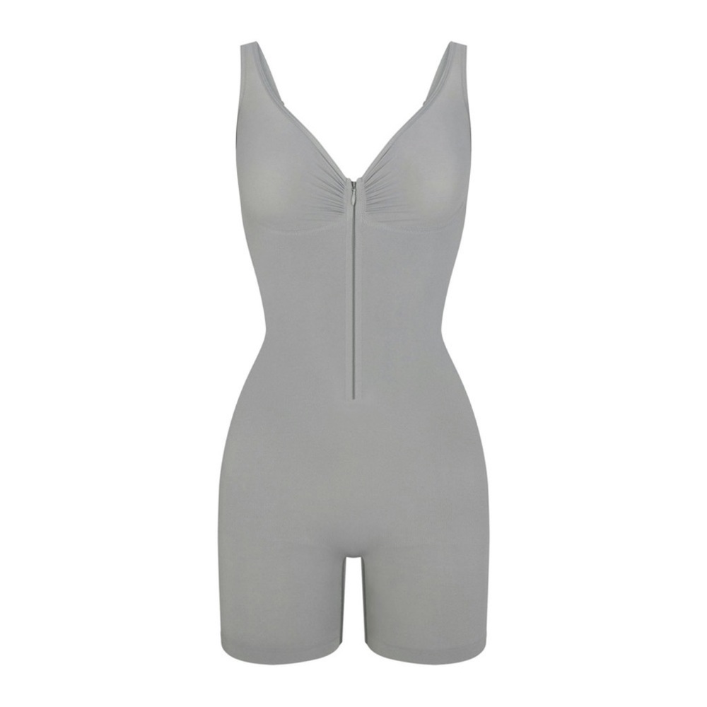 SKIMS Light Gray Shapewear Bodysuit